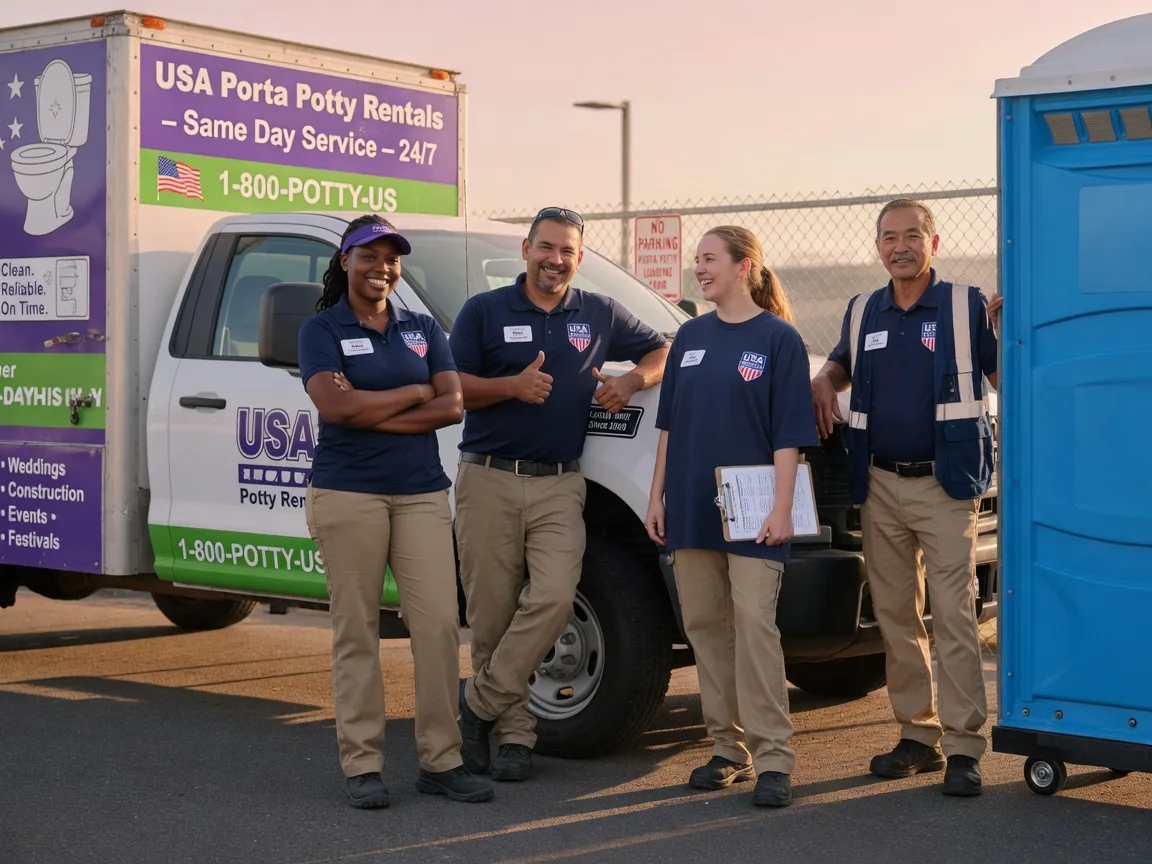 Porta Potty Rental company in Mount Vernon, OH