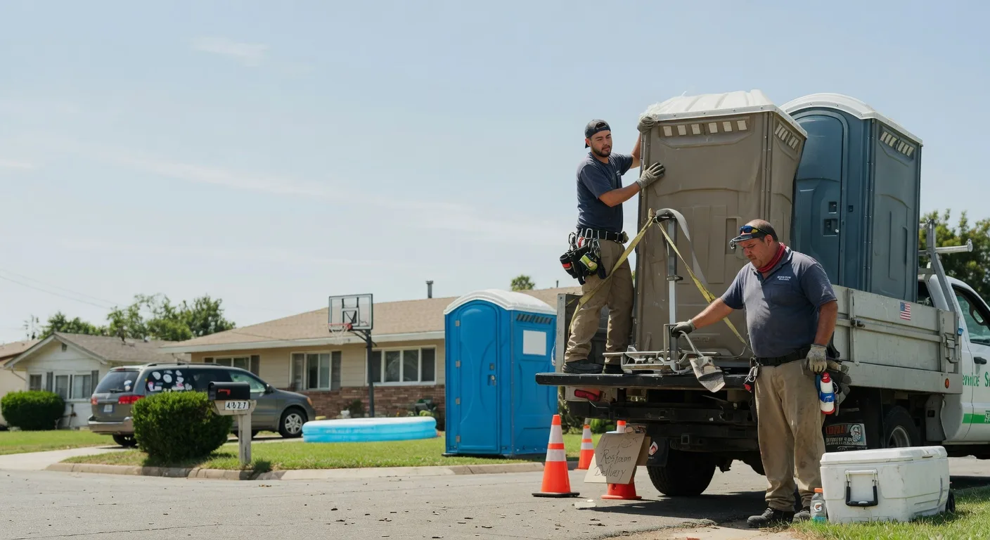 Porta Potty Rental in Mount Vernon, OH near me