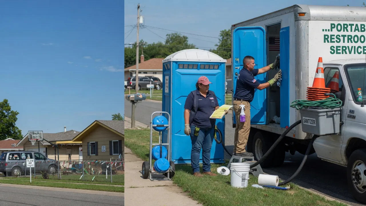Portable Toilet Rental in Mount Vernon, OH near me